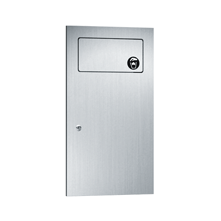 ASI 10-6471 Simplicity™ - Sanitary Waste Disposal - 1.4 gal. - Recessed