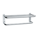 ASI 10-7311-24B Towel Shelf w/ Drying Rod - Bright Stainless Steel - 24"L - Surface Mounted