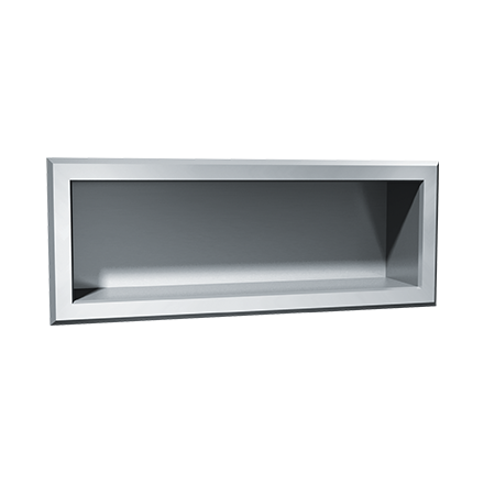 ASI 10-130 Security Shelf – Chase Mount Recessed | American Specialties