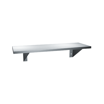 ASI 10-0692-830 Shelf - Stainless Steel - 8”D X 30”L - Surface Mounted