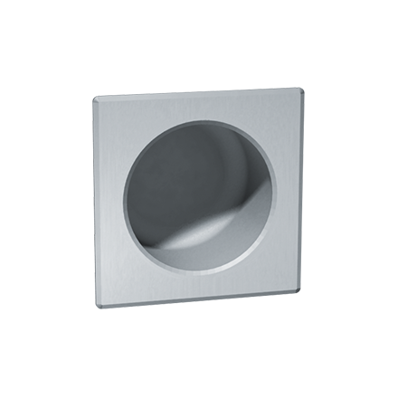 ASI 10-110-1 Security Toilet Tissue Holder - Square, Chase Mount - Recessed