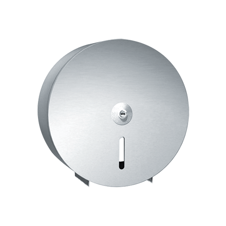 ASI 10-0046 Toilet Tissue Dispenser - Single JUMBO ROLL - 13 1/2" Diameter - Round - Surface Mounted