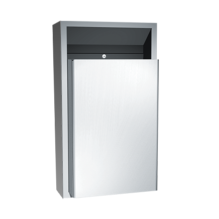 ASI 10-0458-9 Traditional™ - Waste Receptacle - 12 gal. - Surface Mounted