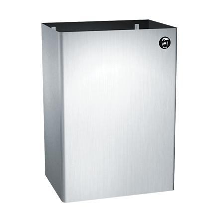 ASI 10-0825 Traditional™ - Waste Receptacle - 17 gal. - Surface Mounted