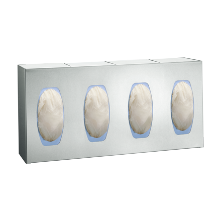 ASI 10-0501-4 Surgical Glove Dispenser - For 4 Boxes - Surface Mounted