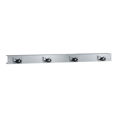 ASI 10-0796-4 Mop Rack - 4 Holders - 36" - Surface Mounted