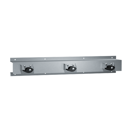 ASI 10-8215-3 Mop Rack - 3 Holders - 26" L - Surface Mounted