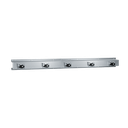 ASI 10-8215-5 Mop Rack - 5 Holders - 46"L - Surface Mounted