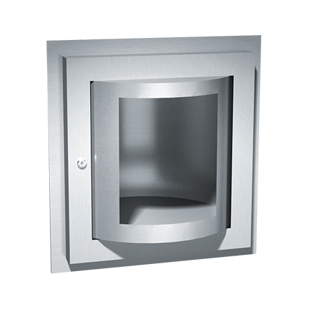 ASI 10-0515 Specimen Pass Box - Turntable - Recessed
