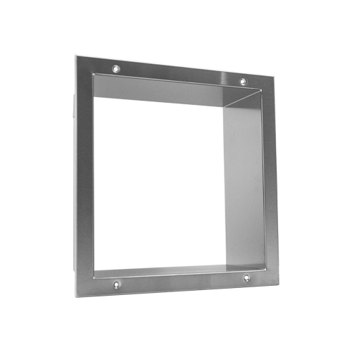 ASI 10-8155 Extension Sleeve & Flange ONLY for Specimen Pass Through Box - 5- 1/2" to 9-7/8" (FOR 8154)