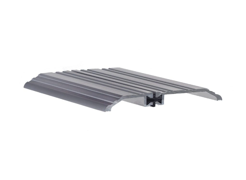 Pemko 252X3AFG Thermal Barrier Saddle Threshold - 5-1/8" Width, 1/2" Height, Mill Finish Aluminum