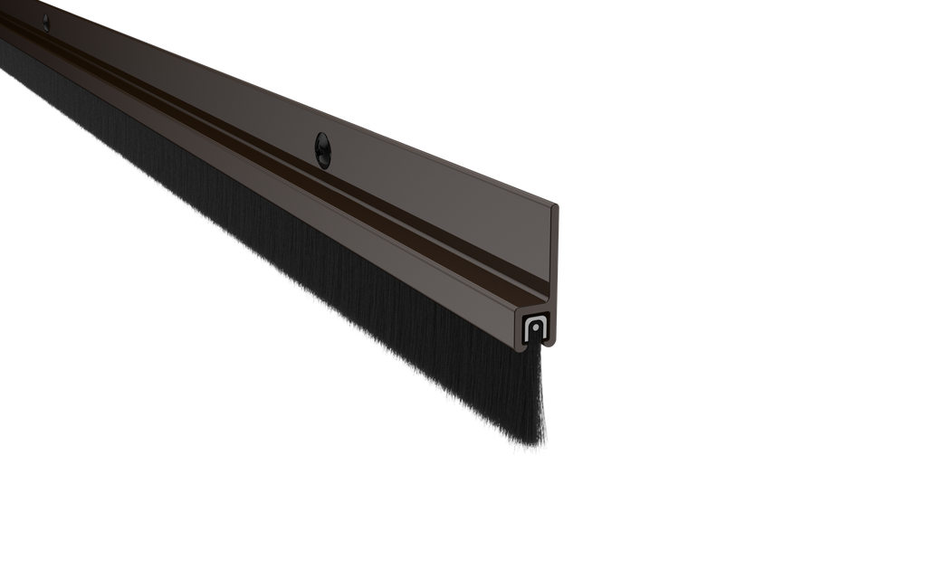 Pemko 18061DNB Nylon Brush Sill Sweep - Dark Bronze Anodized