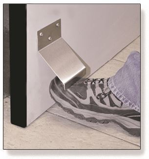 ABH FP100 Hands-Free Foot Pull – Satin Stainless Steel (630/US32D)