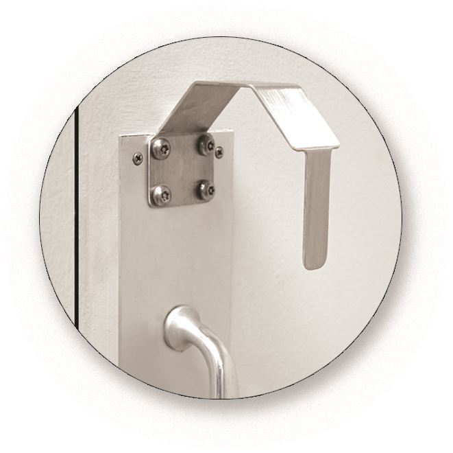 ABH AP100 Hands-Free Arm Pull – Satin Stainless Steel (US32D)