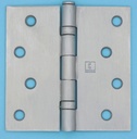 Hager BB1541 4" x 4" US32D Ball Bearing Hinge with Square Corners