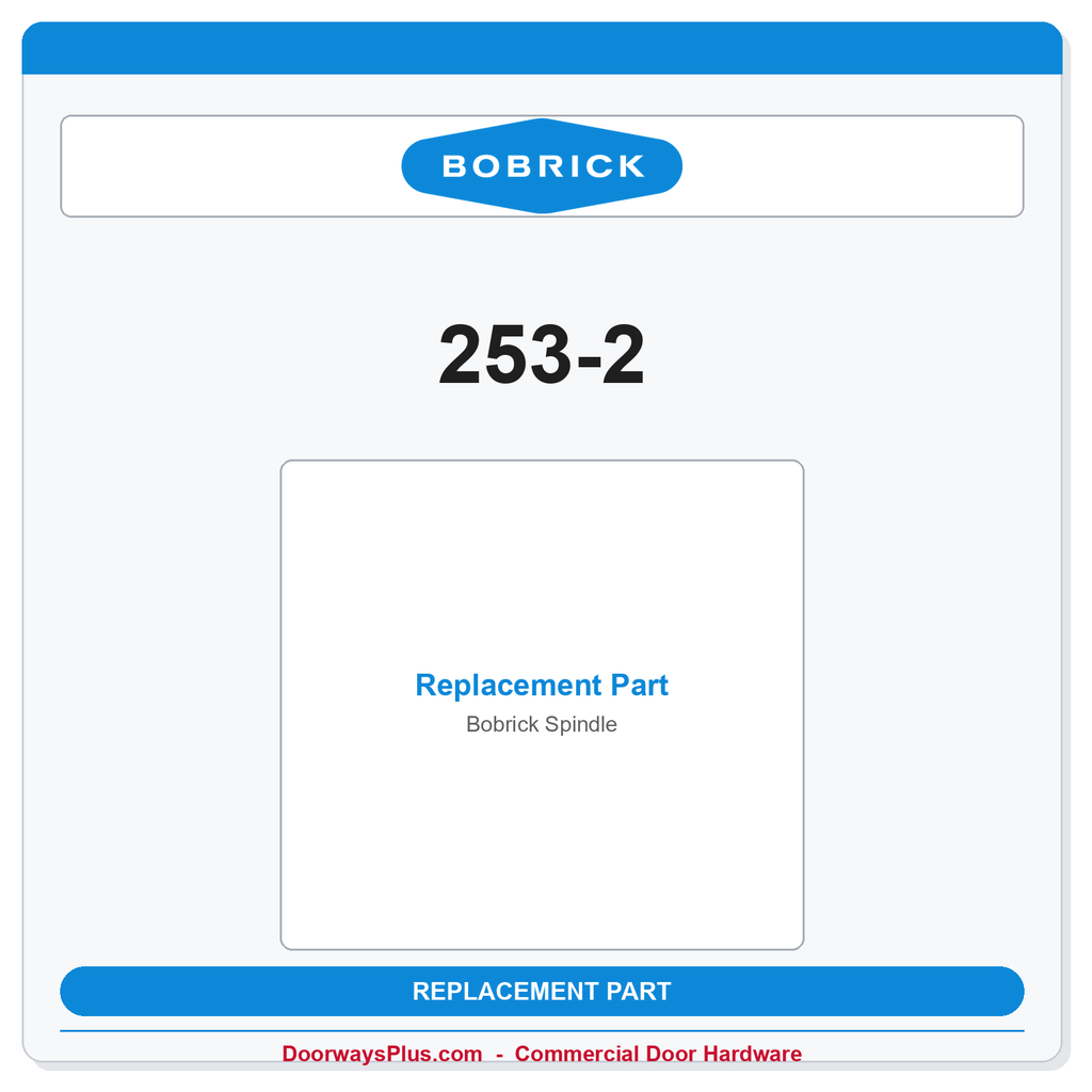 Bobrick 253-2 Spindle