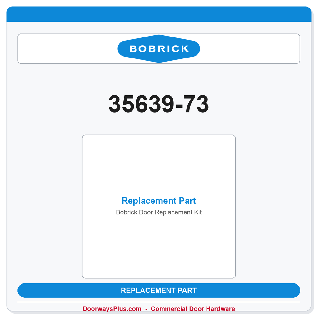 Bobrick 35639-73 Door Replacement Kit