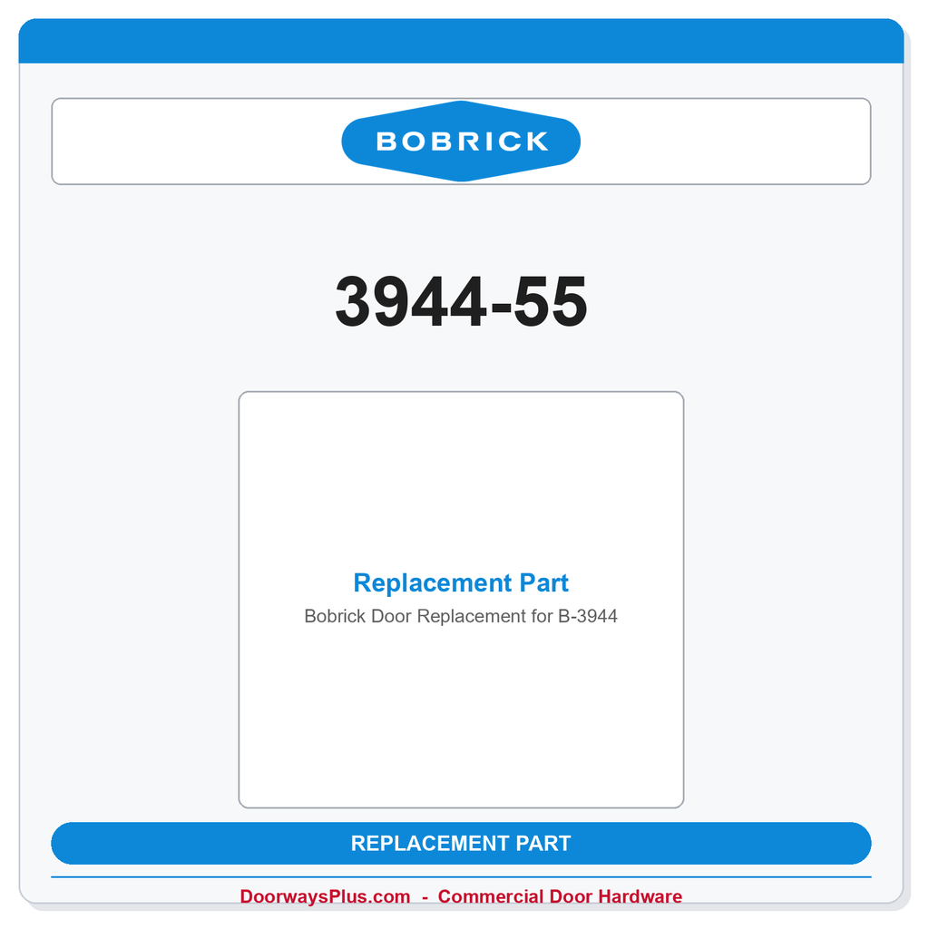 Bobrick 3944-55 Door Replacement for B-3944