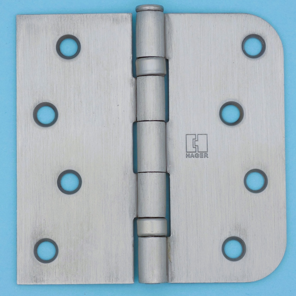 Hager BB1543 4x4 Plain Bearing Hinge | Square x 5/8" Radius Corner