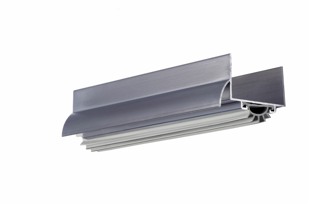 Pemko 216AV Door Bottom Shoe with Rain Drip - Mill Aluminum