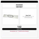 Rockwood 132 x 70B Pull Plate | 3-1/2" x 15" Commercial Door Pull