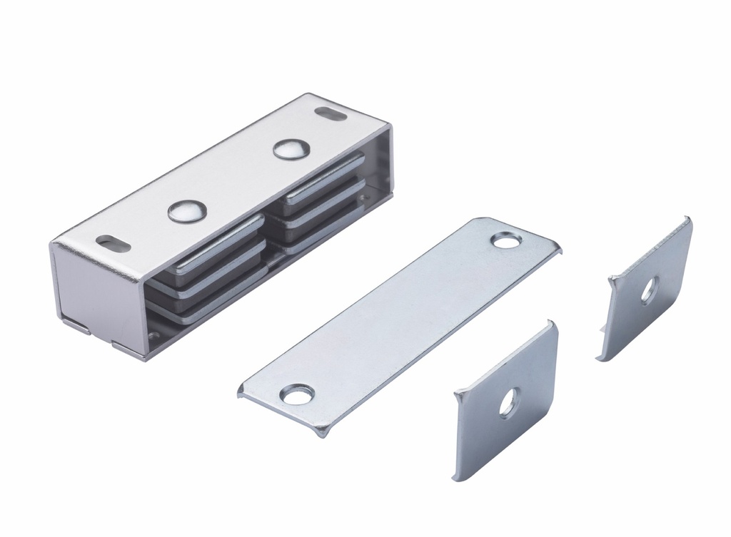 Rockwood 901 Extra Heavy-Duty Magnetic Catch | Dual Triple-Pole Self-Aligning
