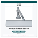 Norton 8501H Surface Door Closer | Full Cover | Hold Open | Tri-Pack