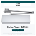 Norton CLP7500 Surface Door Closer | CloserPlus Arm