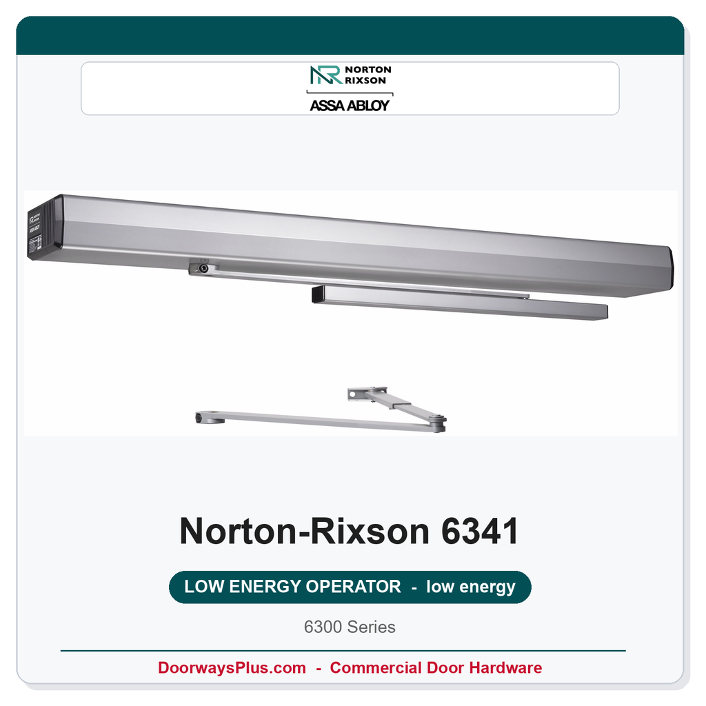 Norton 6341 Low Energy Operator | Universal Push and Pull | 6300 Series