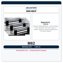 Securitron M62 Magnalock 1,200 lb Holding Force | Dual Voltage 12/24 VDC