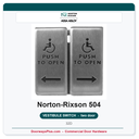 Norton 504 Vestibule Switch | Two Door | Hard Wired