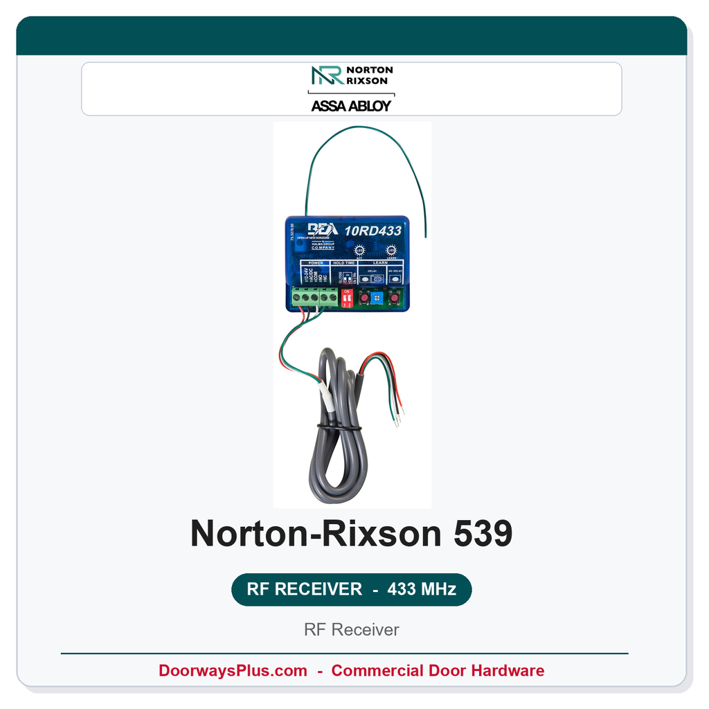 Norton 539 RF Receiver | 433 MHz