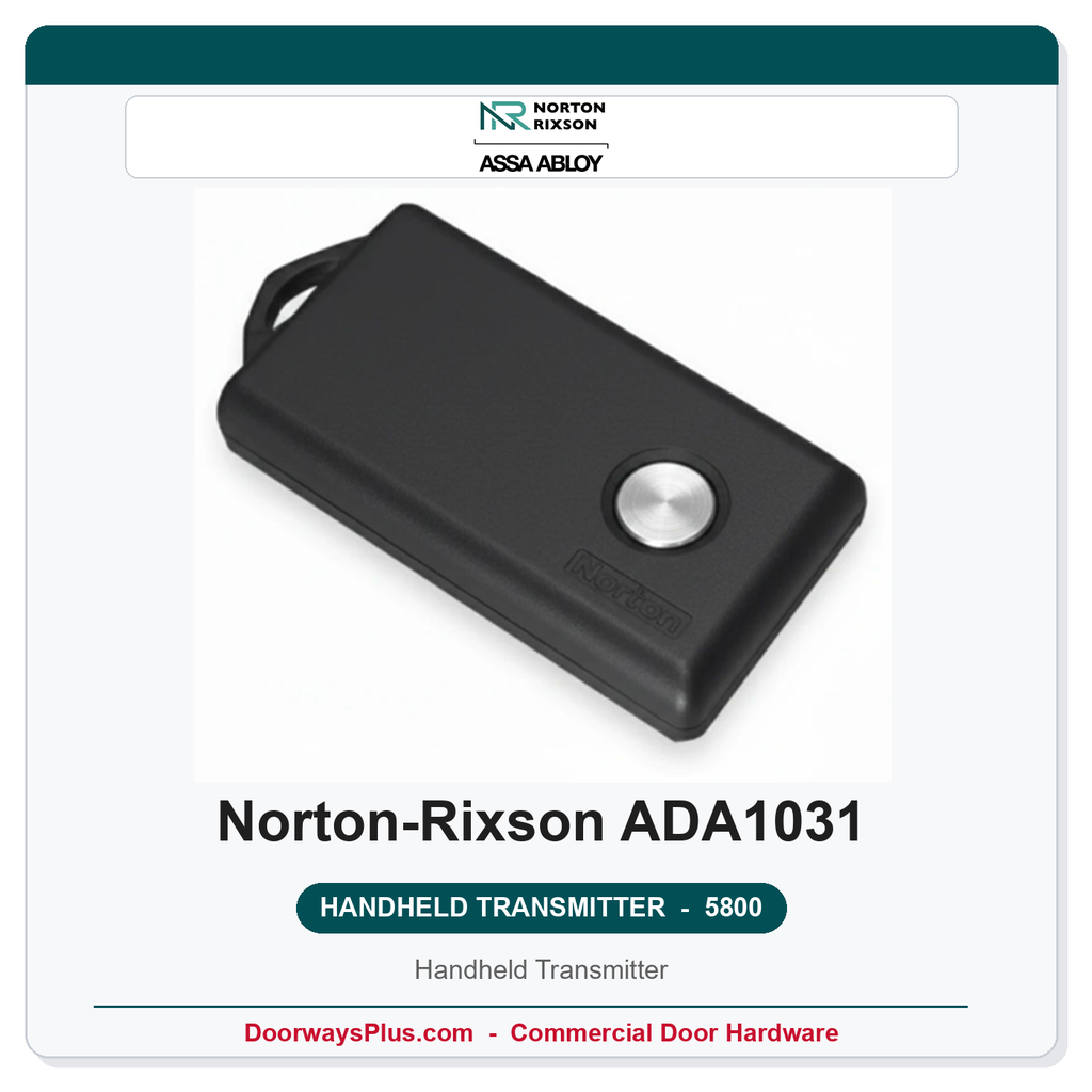 Norton ADA1031 Handheld RF Transmitter | 5800 Series