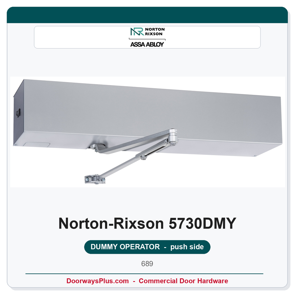 Norton 5730DMY Dummy Operator | Push Side | 5700 Series