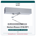 Norton 5740-RF1 Low Energy Operator | Universal | Radio Frequency