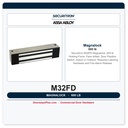 Securitron M32FD Magnalock 600 lb | Face drilled