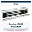 Securitron M38DS Magnalock 600 lb | Door Position Switch, Senstat