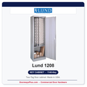 Lund 1208 Floor Key Cabinet | 1140-Key Two-Tag | Made in USA