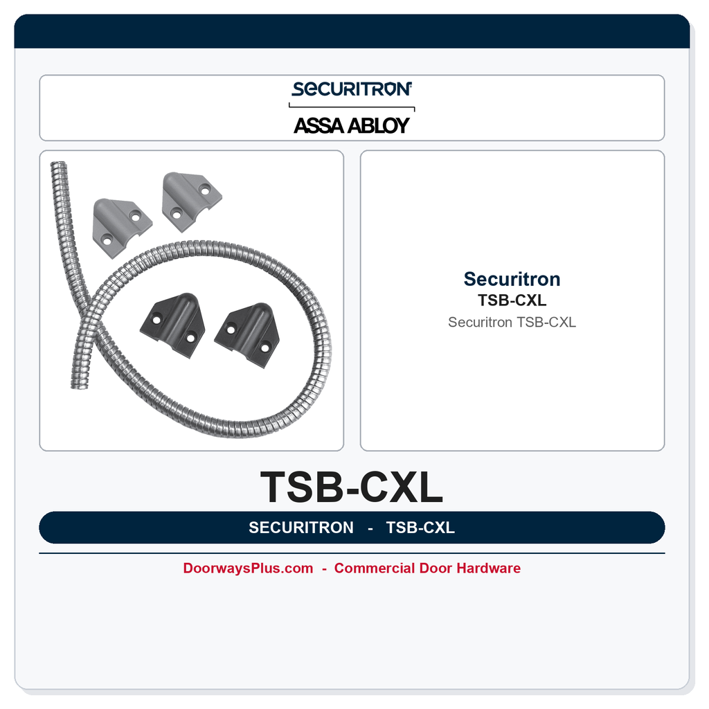 Securitron TSB-CXL Armored Door Cord - 36 in