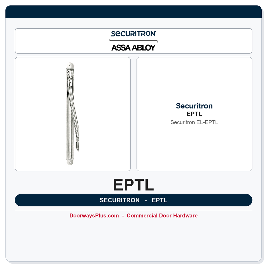 Securitron EL-EPTL ElectroLynx Power Transfer - 18 in Cord, Standard Swing