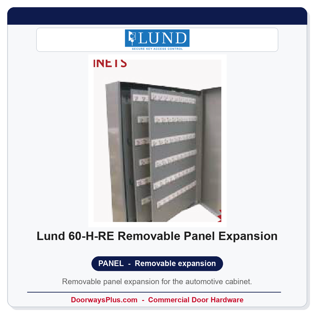 Lund 60-H-RE Removable Panel Expansion