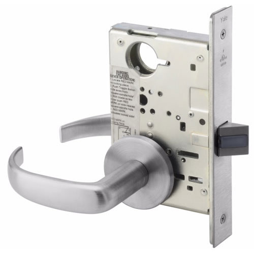 Accentra PBR 8802FL Privacy Mortise Lockset - Yale