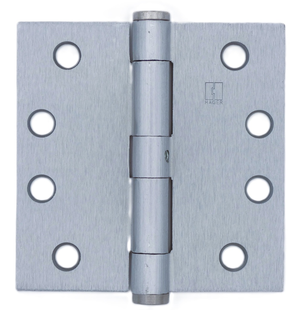 Hager 1279 NRP 4x4 Plain Bearing Hinge US26D Satin Chrome