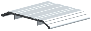 Hager 412S Flat Aluminum Threshold 5" Wide x 1/2" Tall – Mill