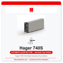 Hager 740S Fire-Rated Automatic Door Bottom | Aluminum | 36", 42", 48"