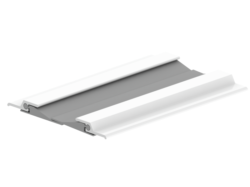 Hager 872S Neoprene Astragal Mill Aluminum – 84" or 96"