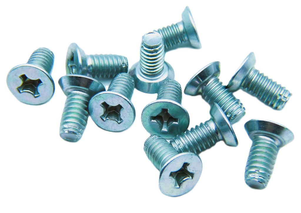 Hager 1-800-7175 Machine Screw 12-24 x 1/2" FPHM US2C | Commercial Hinge Screw