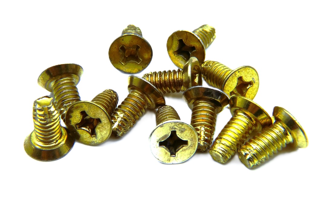 Hager 1-800-7275 Machine Hinge Screws 12-24 x 1/2" FPHM US4 | Pkg 12 or 100