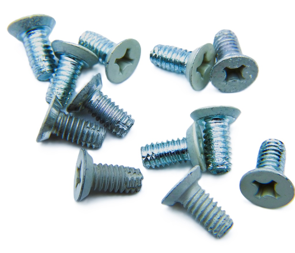 Hager 1-800-7625 Hinge Screws, Machine 12-24 x 1/2" FPHM USP Prime