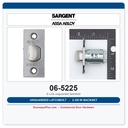 Sargent 06-5225 Latchbolt 2-3/8" Backset | 6 Line Cylindrical Lock Replacement Part